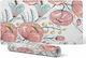 Non-Slip Office Rug Retro Floral Print 90x45 Cm