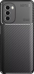 Carcasă Motorola Moto G41 Rezistentă La Șocuri Din Silicon Cu Design Din Fibră De Carbon Neagră Carcasă Motorola Moto G41 Rezistentă La Șocuri Din Silicon Cu Design Din Fibră De Carbon Neagră