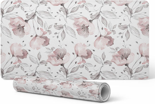 Μοντέρνο Χαλί Γραφείου Εργασία Απόσταση Vintage Floral Pattern 120x60 Εκ