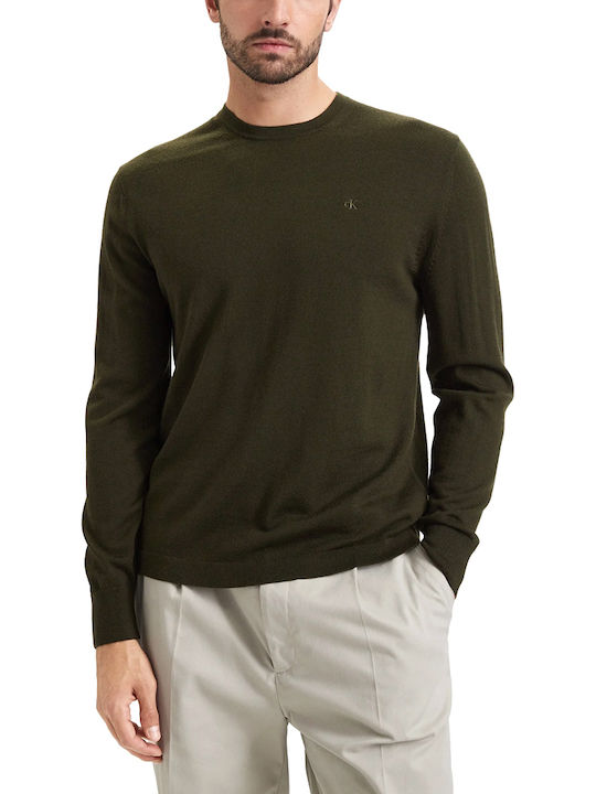 Calvin Klein Langarm Pullover Khaki