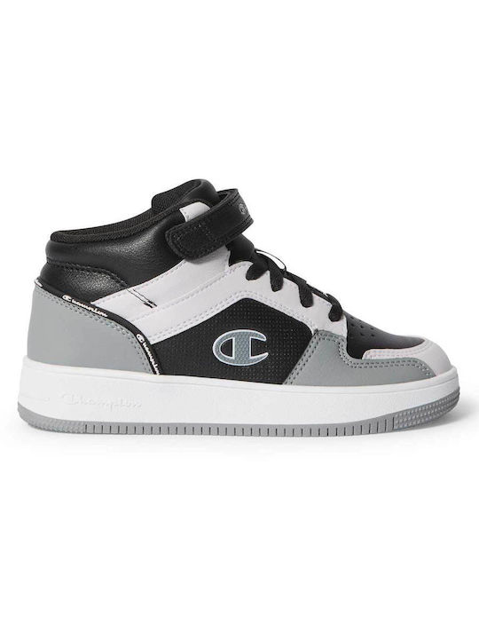 Champion Rebound 2.0 Kinder Sneaker Hoch Schwarze