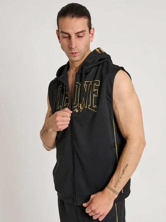 Black Hooded Cardigan