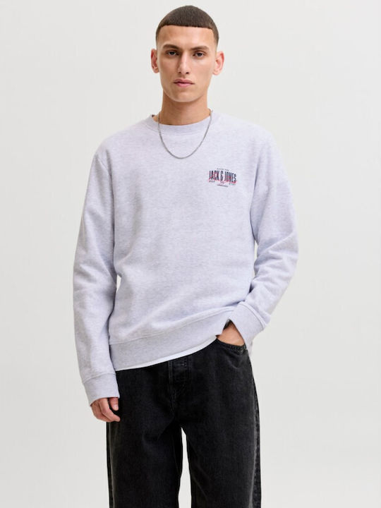 Jack & Jones Суитшърт White Melange