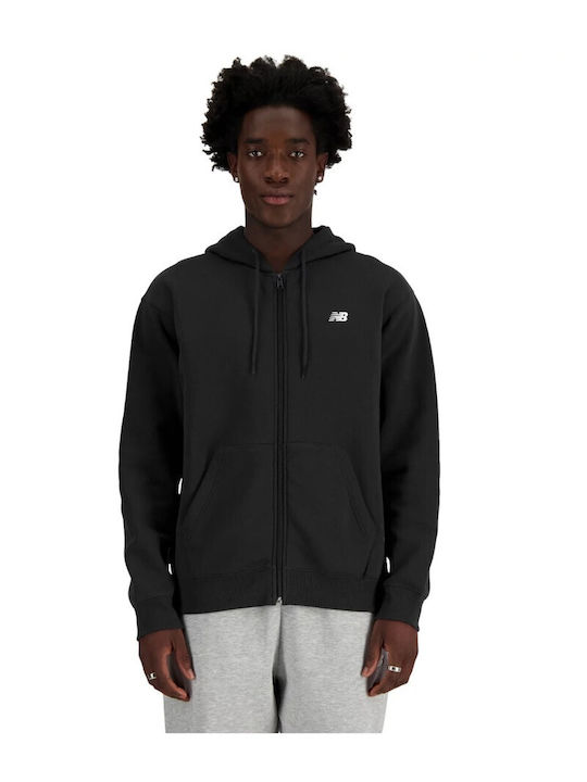 New Balance Спортно яке с качулка Bk
