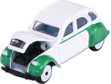 Majorette Αυτοκινητάκι VINTAGE CITROEN 2CV WHITE 253A-4 1:54 1:54