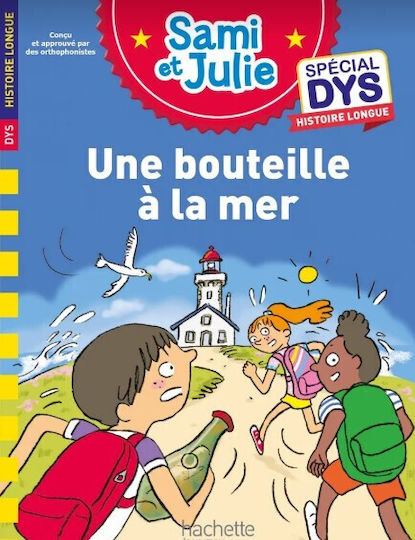 J'apprends A Lire Avec Sami Et Julie Special Dys Histoire Longue Une Bouteille À La Mer