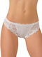 Damen-Slip mit Spitze Weiß