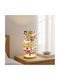 Inspiral Tree Stoff Tischlampe Für E14 Fassung Mit Mehrfarbigem Hut