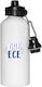 Water Bottle Greece 500ml White