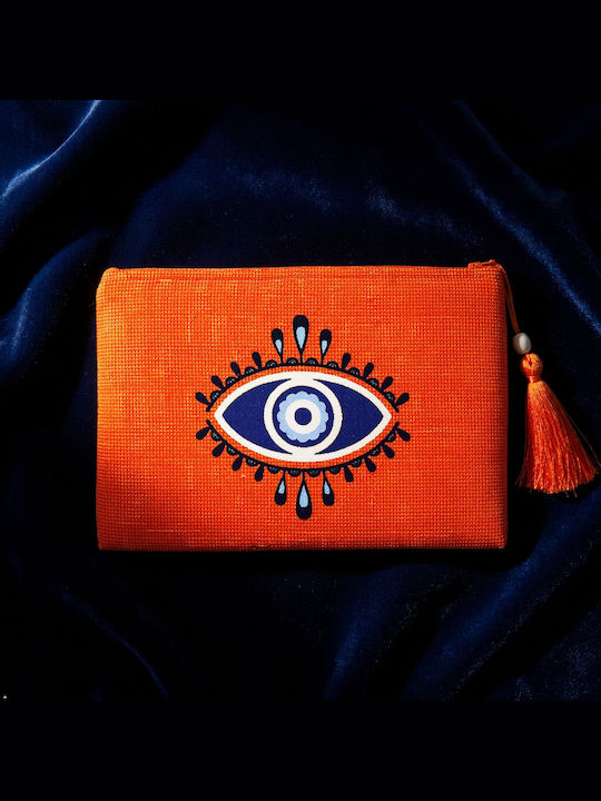 Γυναικείο Clutch Πορτοκαλί