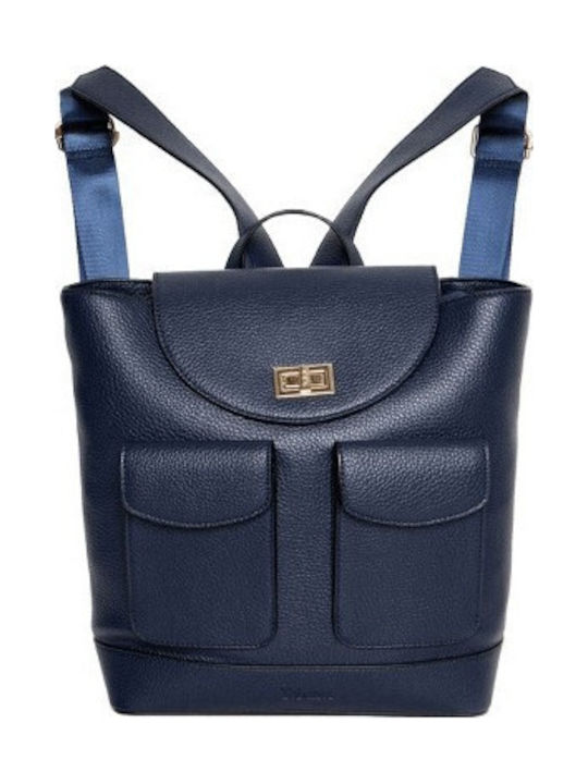 Toi&Moi Leather Women's Backpack Blue