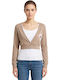 Women's Brown Bolero 64733_moka