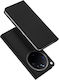 Dux Ducis Skin Wallet Leder / Silikon Schwarz (Oppo Find X9 Pro)
