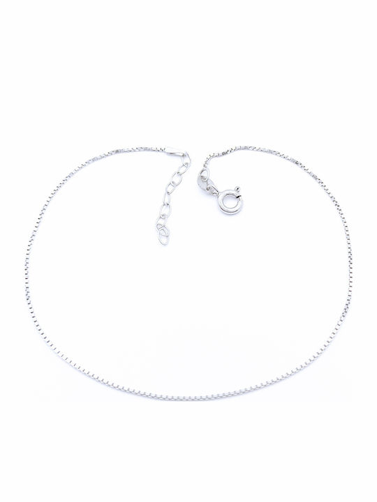 PS Silver Fußarmband aus Silber 5cm