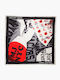 Marc Jacobs Women's Black Silk Scarf