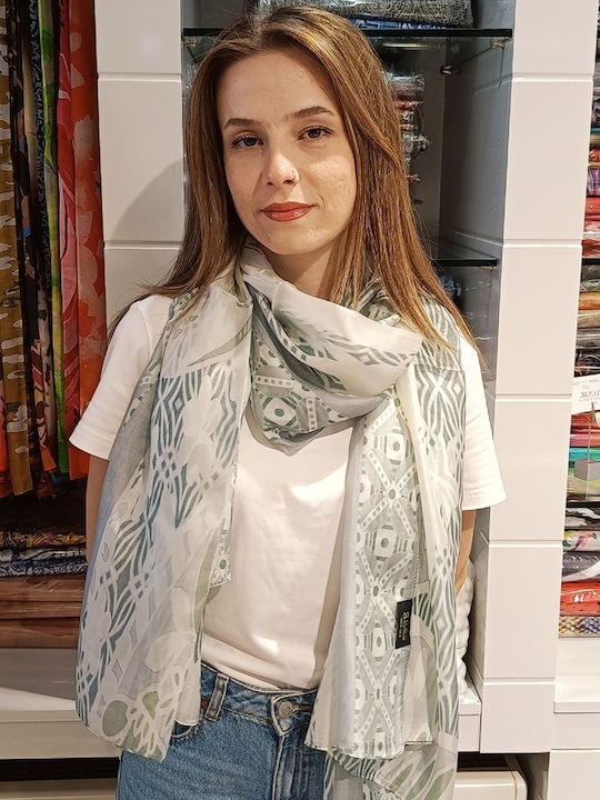 Women's Silk Shawl Grey