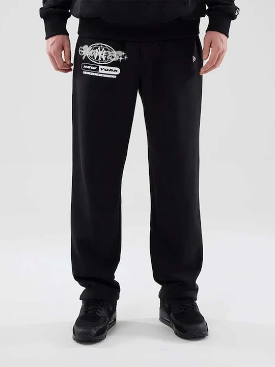 Mlb Pantaloni de trening cu elastic Negru