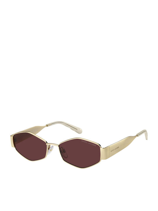 Marc Jacobs Damenteiliche Sonnenbrillen mit Gol...