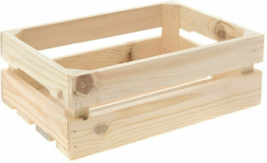 Due esse Garden Decoration Wooden Garden Crate 18x16x10cm DEV25020381