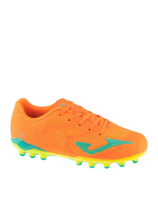 Evolution Jr AG Kids Soccer Cleats Molded Orange