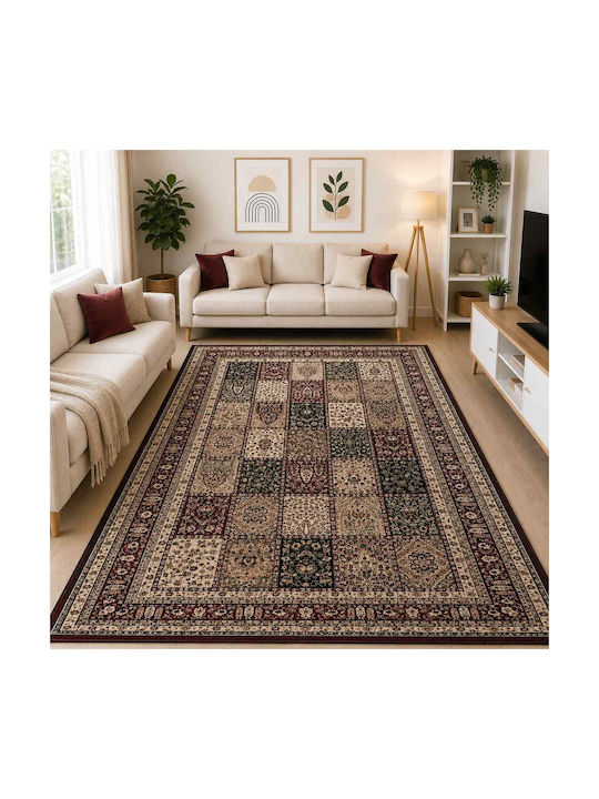 Non-Slip Rectangular Grey Rug 120x180cm