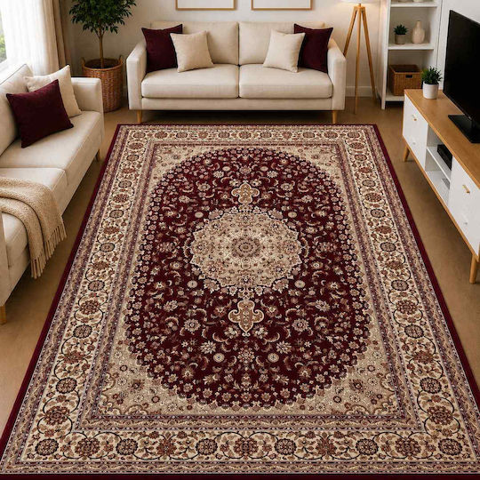 Non-Slip Rectangular Grey Rug 120x180cm
