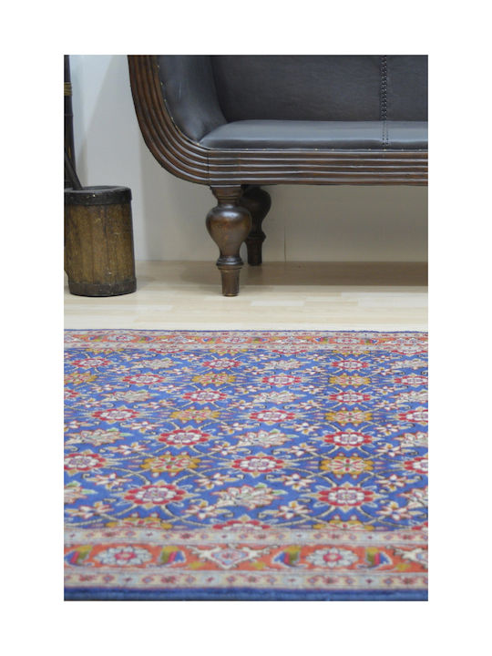 Sprintzio 7208 Living Room Rug Rectangular Blue-Red 118x207cm