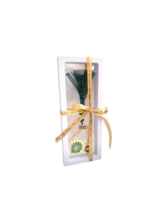 Kalliopi Silver Tabletop New Year's Lucky Charm Home Gold 2027
