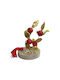 Kalliopi Silver Tabletop New Year's Lucky Charm Pomegranate Grey Stone 2027 6x8cm