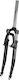 Zoom Shock Absorber 28'' 1'' 30mm V-brake Black 395358