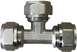 Mechanical Compression Pipe Tee Multilayered 18x18