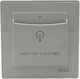 Argo Recessed Card Wall Switch with White Frame
