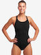 One Piece Swimsuit Still Black