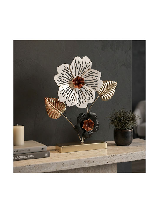 Decorativ Metalic Pentru Masă 22x4,5x26 Cm Keskor 66542