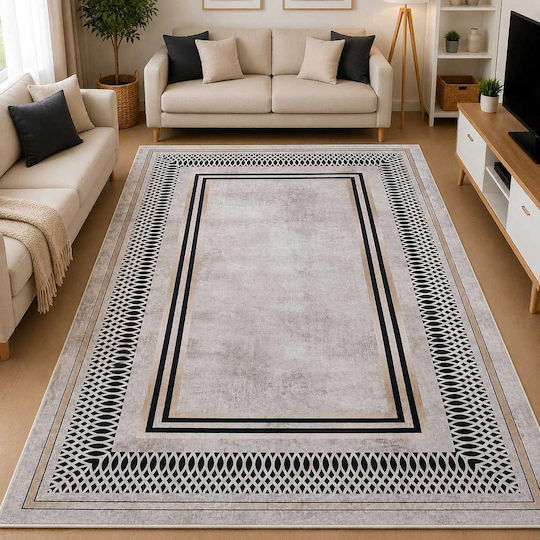 Set Modern De Covoare Pentru Dormitor Catifea JHZ-8873-SET 3 Bucăți