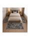 Emporio Collection Modern Schlafzimmer-Teppichsets Samt 3 Stück