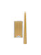 Decorative Gold Taper Candle 12 Pieces