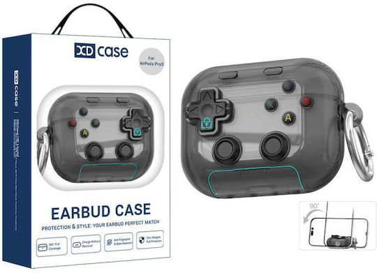 Ретро Конзола Калъф в Прозрачен Цвят за Apple AirPods 1 / AirPods 2