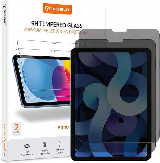 Techsuit Armorglass Crystalhd Pack Of 2 Ipad Pro 11 2018 Air 4 5 11 2020/2022 Privacy
