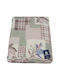 Manterol Casa Double Coverlet Made of Cotton & Polyester Pink 235x270cm