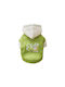 Dog Sweatshirt In Green Colour