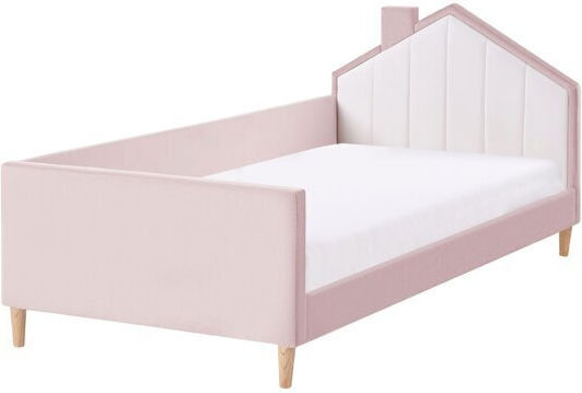 Berwyn Kids Bed Single Pink for Mattress 90x200cm