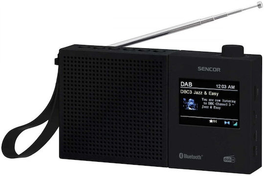 Sencor SRD 7790B Radio Portabil DAB+ cu USB Negru