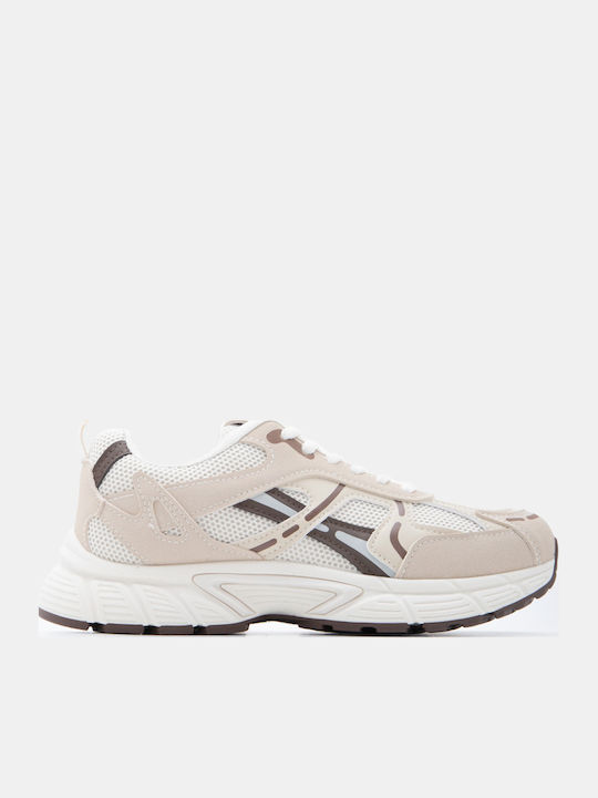 Luigi Women's Beige Sneakers
