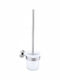 Tesa Glass Toilet Brush Silver