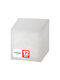 3D Wall Panels From PVC White 60.5x60.5cm 12 Pieces