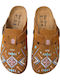 Wildleder Damen Hausschuhe Braune