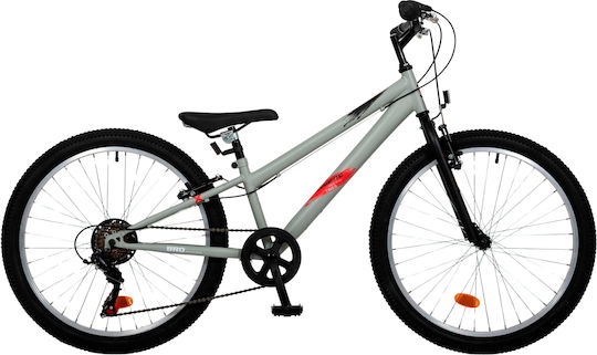 Orient Bro 24" Kinderfahrrad Mountainbike Grau