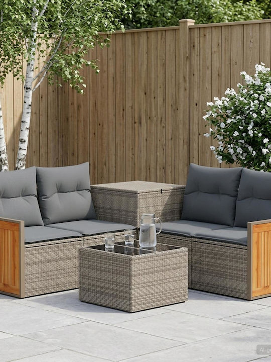 vidaXL Garden & Outdoor Furniture Set Living Ro...