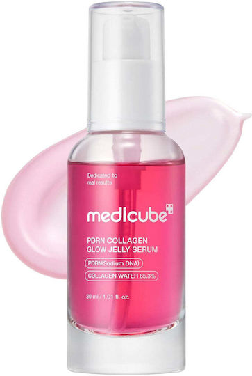 Medicube PDRN Collagen Glow Hydrating Face Serum with Niacinamide & Hyaluronic Acid for Brightening & Revitalization 30ml